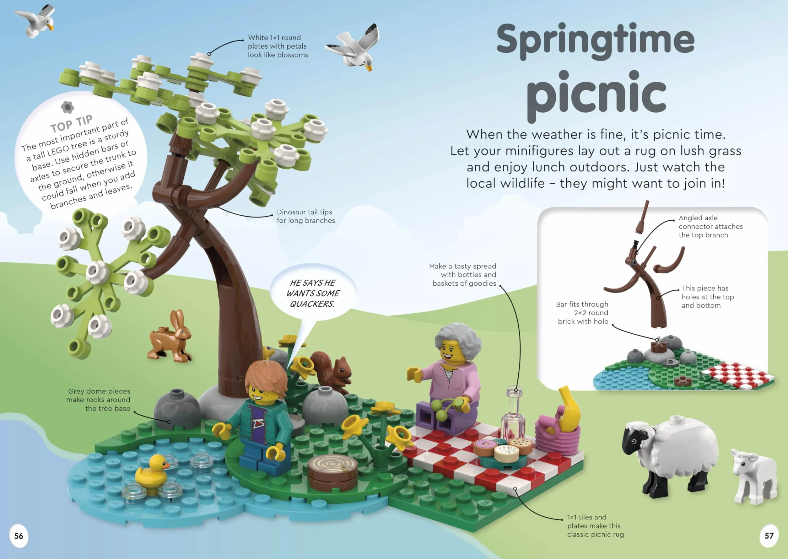 LEGO Easter Ideas: With an Exclusive LEGO Springtime Model