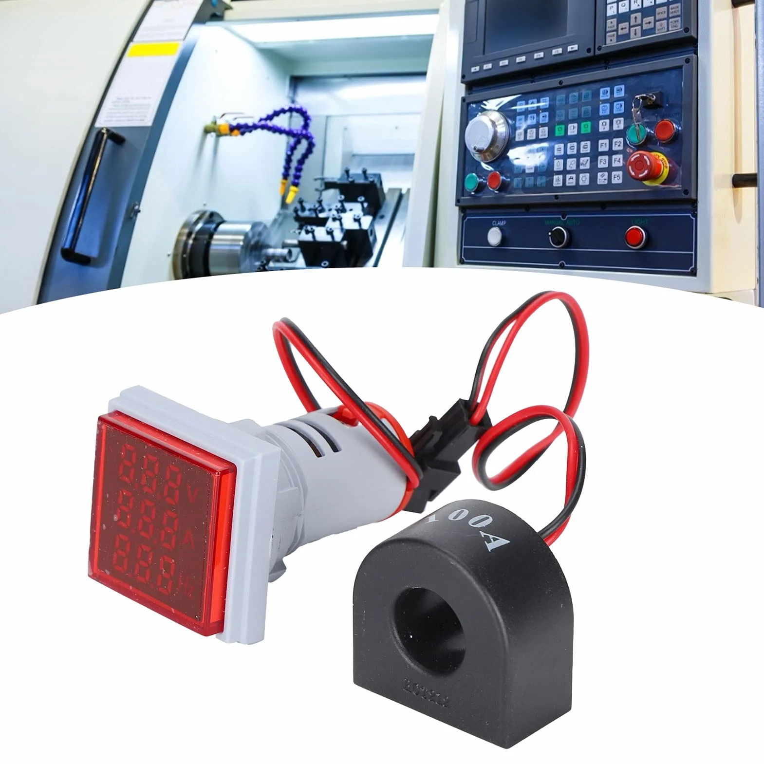 Wskaźnik Sygnału Prądu AD16-22VAH 60~500V AC Ognioodporny Niskie Zużycie Energii