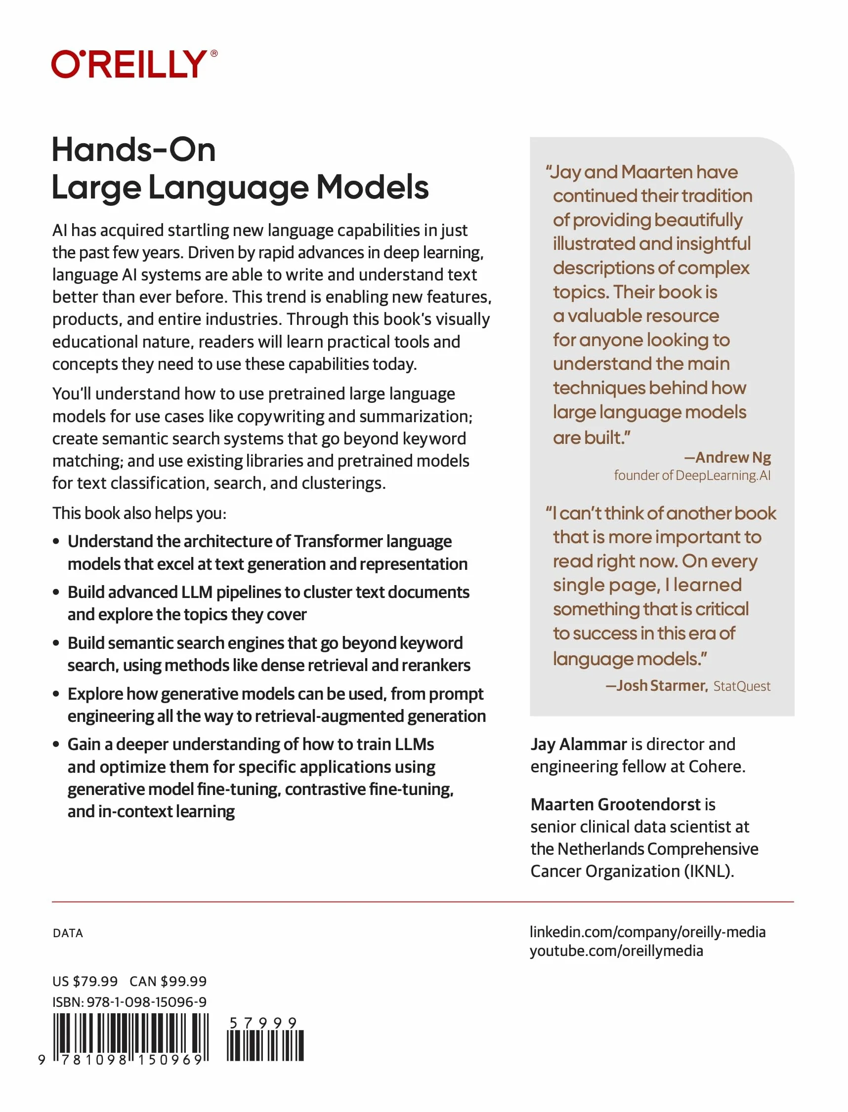 Hands-On Large Language Models: Language Understanding and Generation