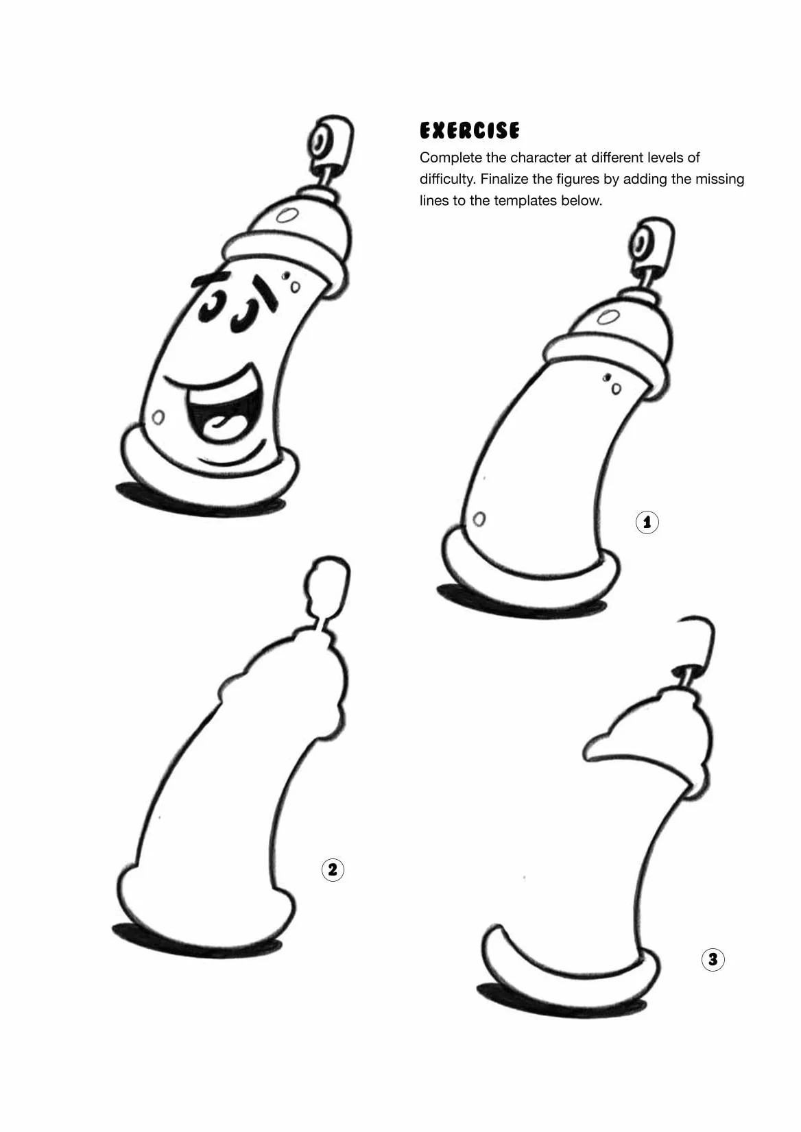 Graffiti Characters for Beginners /anglais: An Easy Introduction to Drawing Graffiti Figures