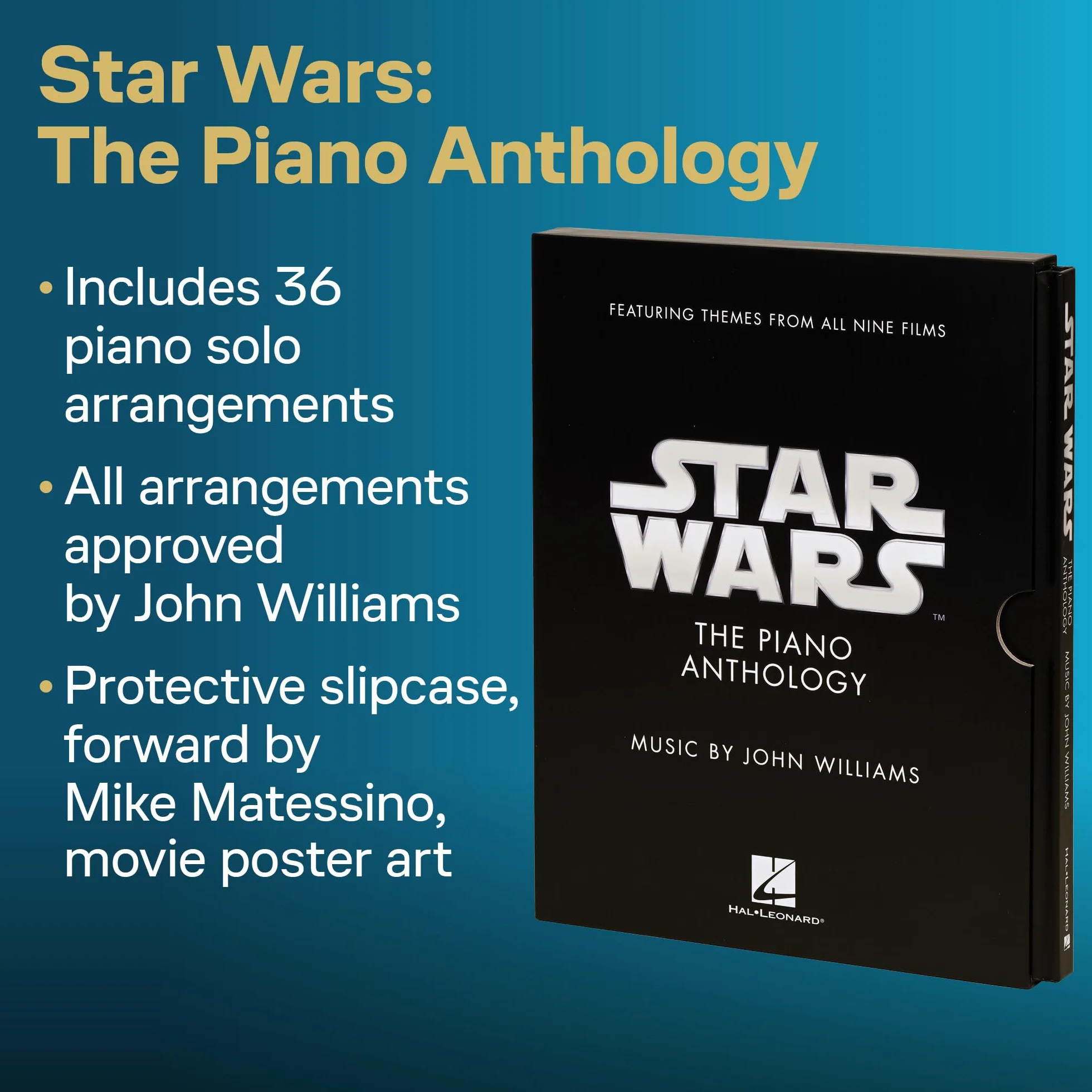 Star Wars: The Piano Anthology - John Williams Deluxe Hardcover Edition