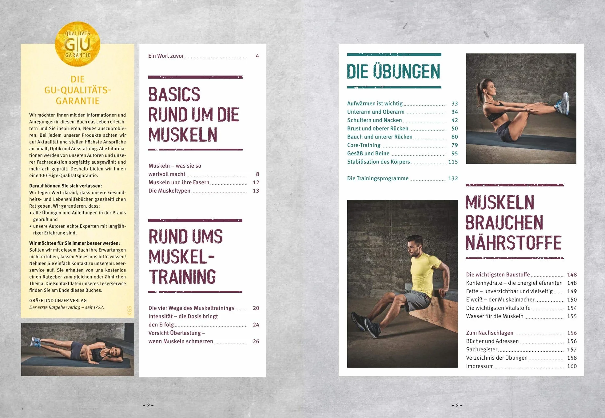 Das Muskel-Workout: 100 Übungen ohne Geräte