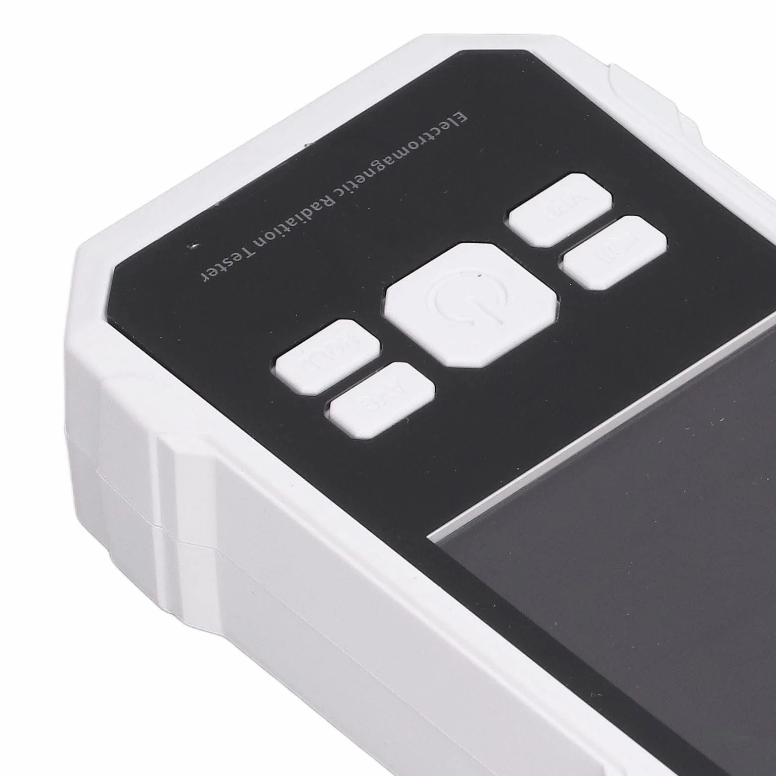 Miernik Pola Elektromagnetycznego, Tester Promieniowania Pola Elektromagnetycznego, Ręczny Cyfrowy Detektor Pola Elektromagnetycznego Z Podświetleniem LCD, Miernik Promieniowania Wysokiej(Biały)