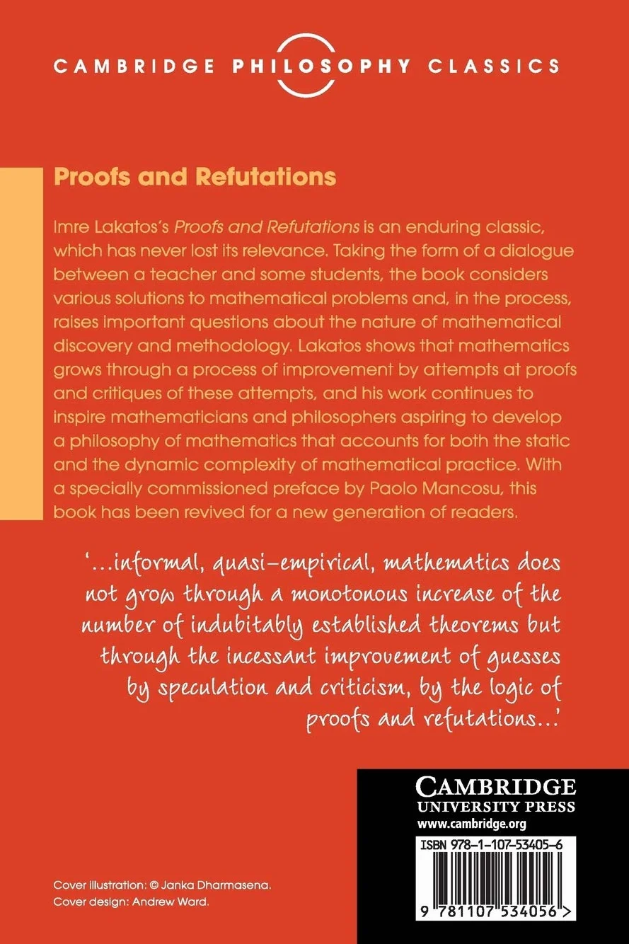 Proofs and Refutations: The Logic of Mathematical Discovery