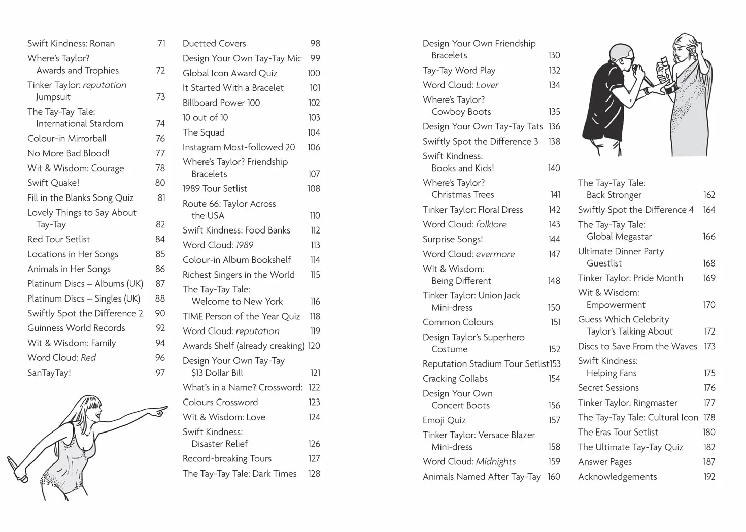 The Taylor Swift Activity Book: Quizzes, Puzzles & Trivia - Sunday Times Bestseller