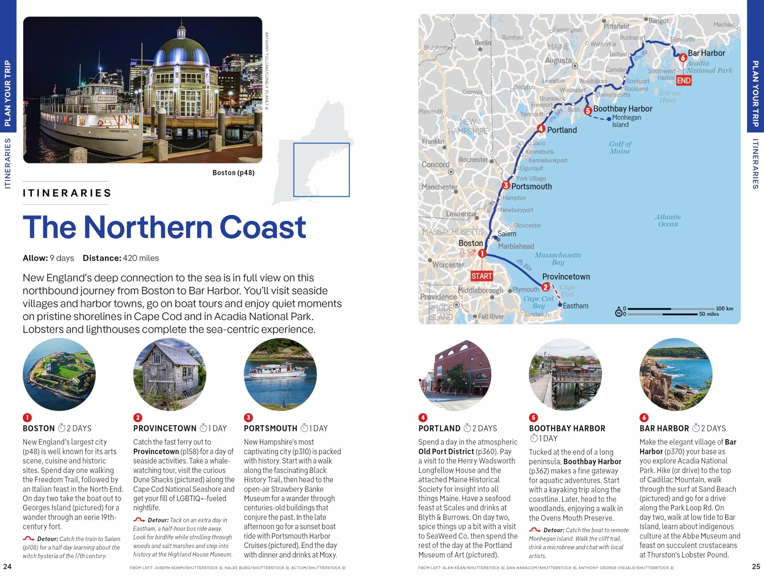 New England 11ed -anglais-: Plan the Trip of a Lifetime | Detailed Itineraries & Maps | Insider Tips | Covers Boston, Cape Cod, Nantucket and more