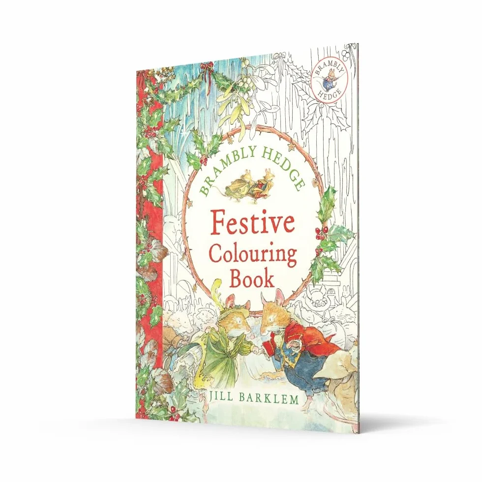 Brambly Hedge Festive Colouring Book: Magically Festive Colouring Book for Children and Adults