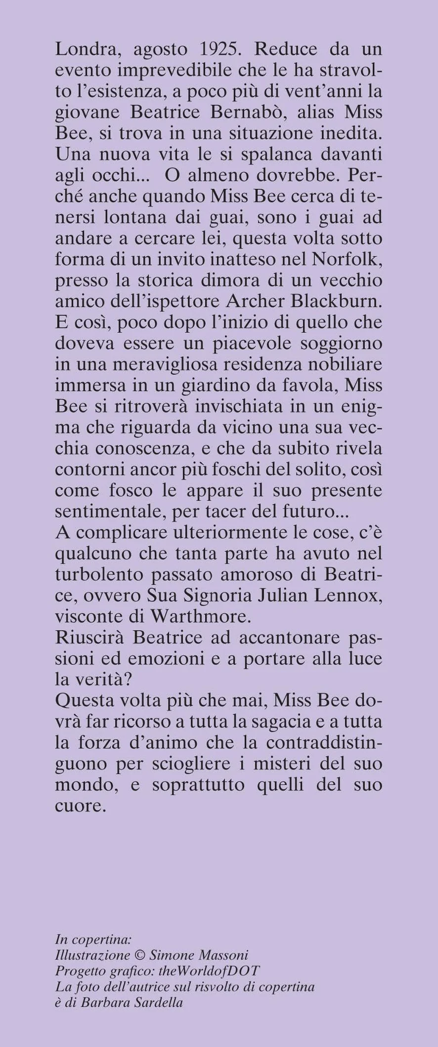 Miss Bee e il giardino avvelenato