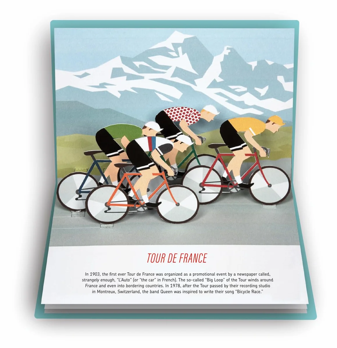 Bicycles: Pop-Up-Book