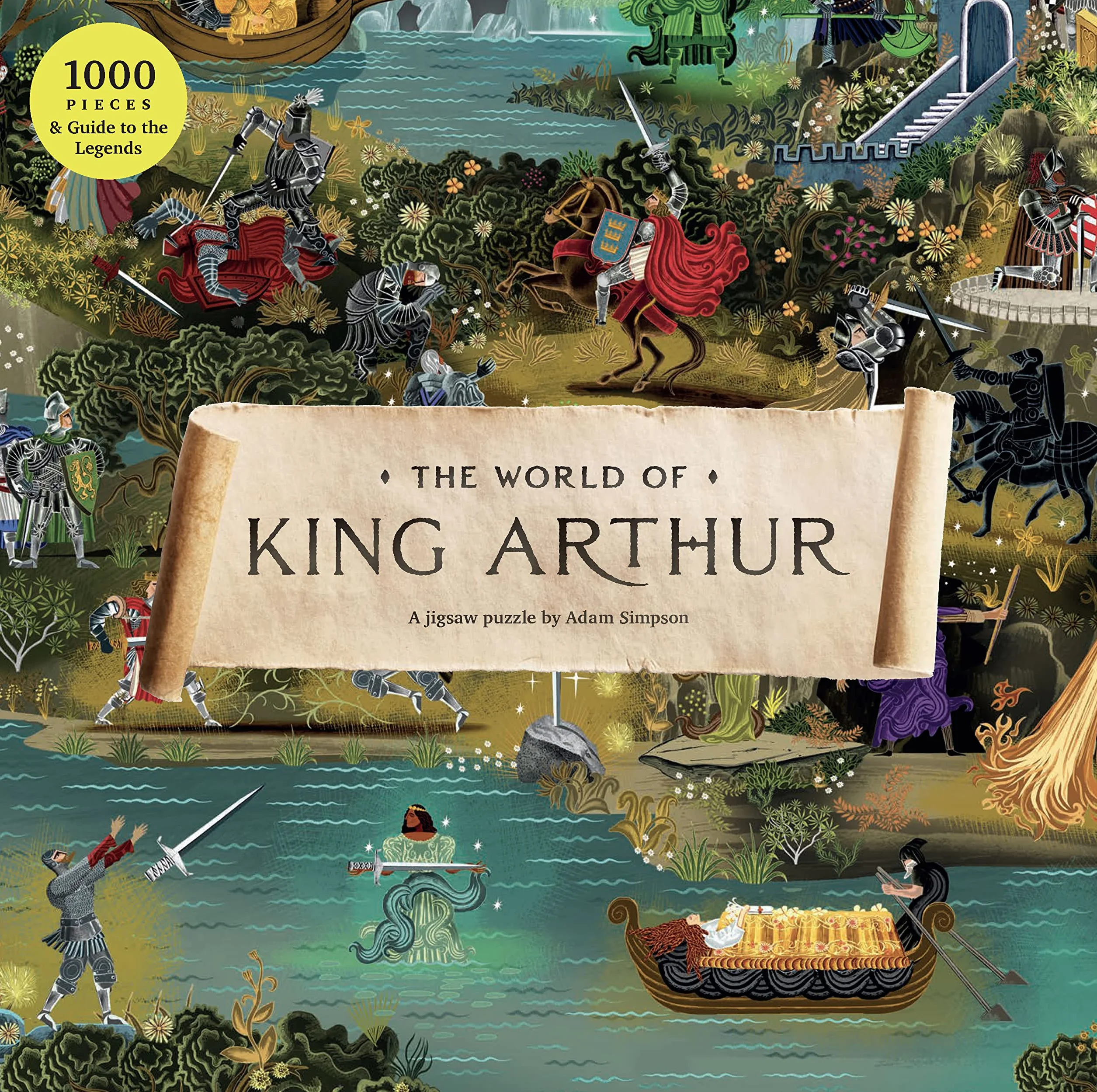 The World of King Arthur 1000 Piece Jigsaw Puzzle