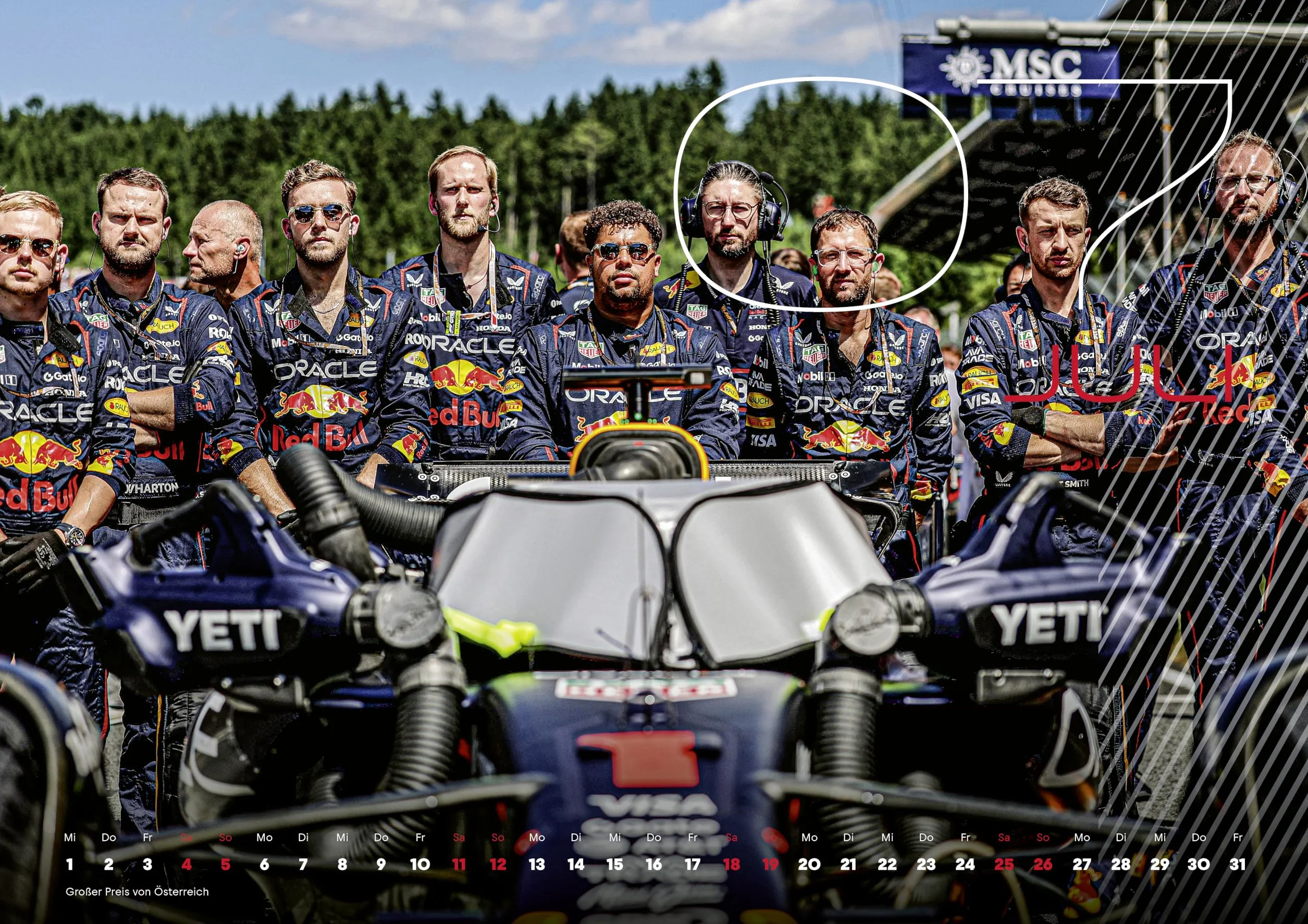 Oracle Red Bull Racing 2026 - Fankalender