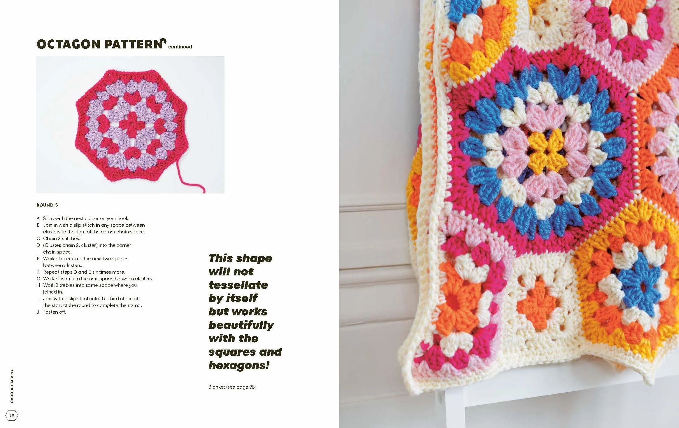 Crochet Shapes: 15 Projects, 6 Motifs, Endless Combinations