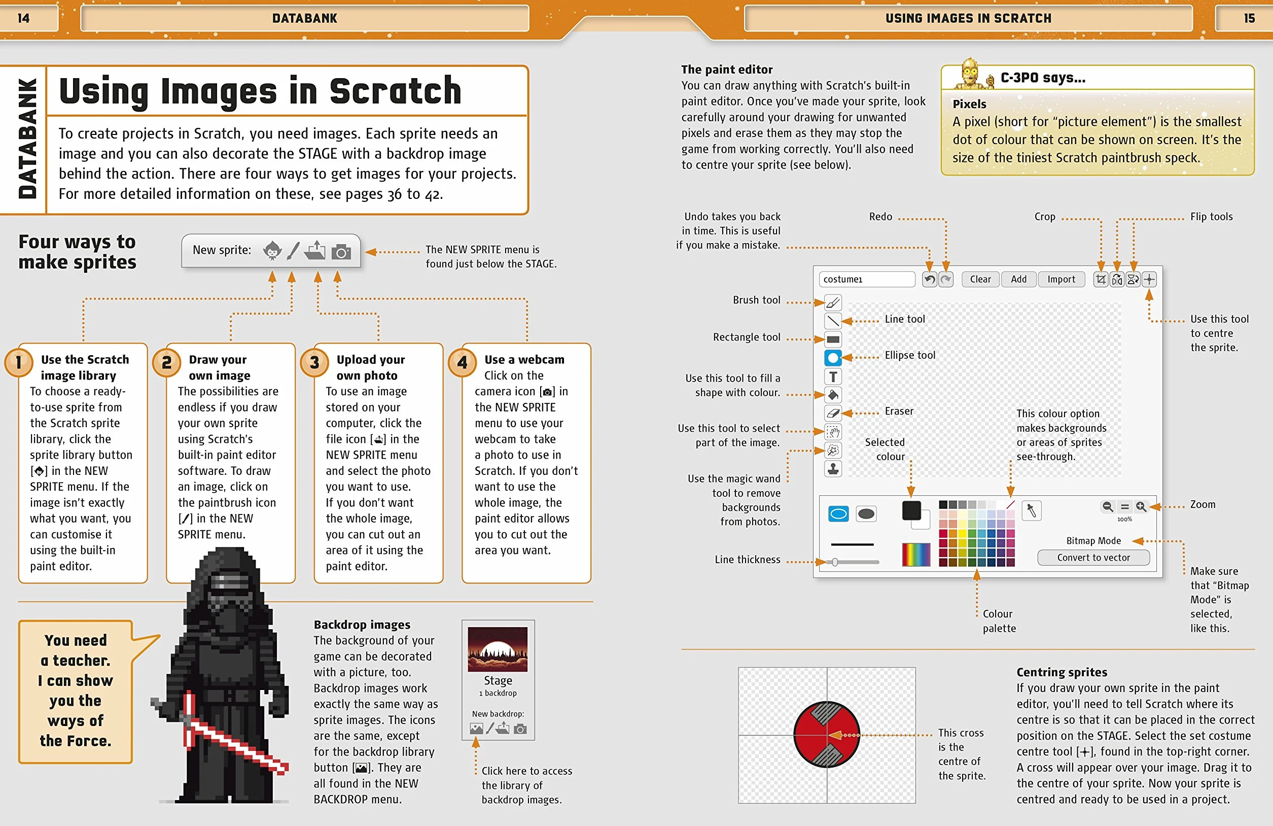 Star Wars Coding Projects: Step-by-Step Visual Guide to Animations, Games & Simulations
