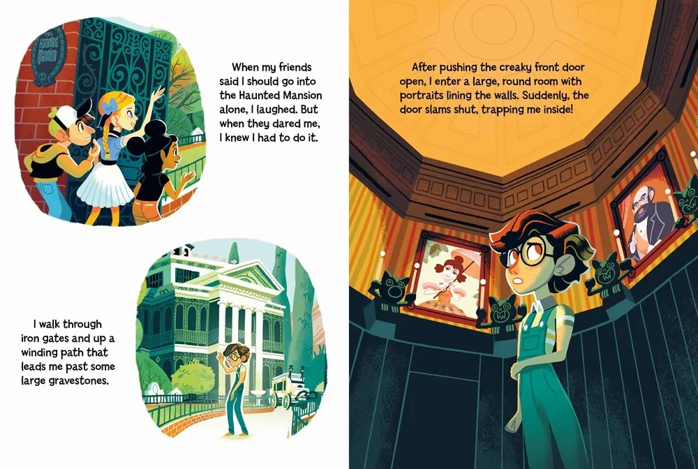 Disney Disneyland Park Collection of Four Exciting Stories