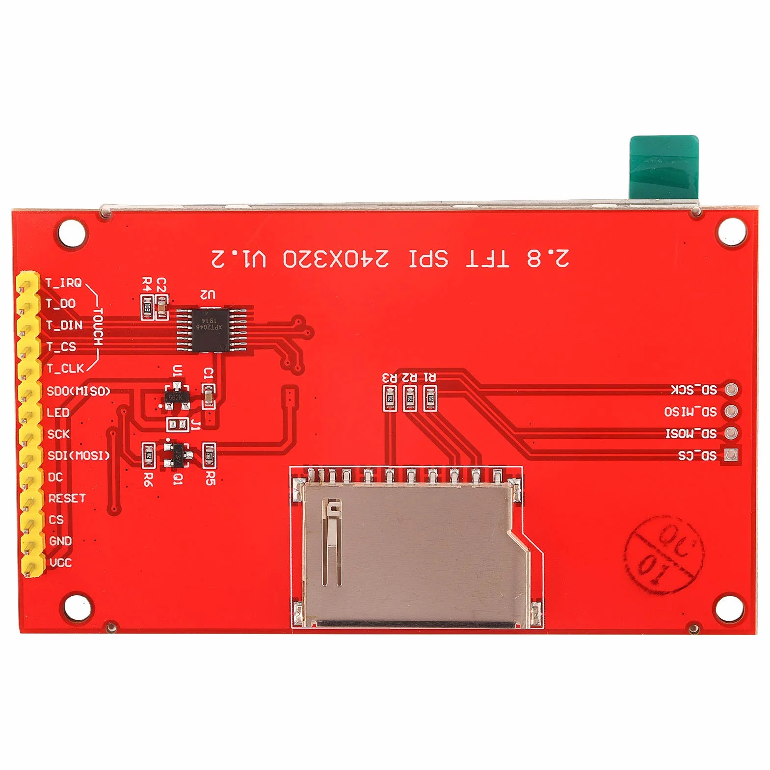 Ili9341 2.8" 240x320 SPI TFT LCD Panel Dotykowy Moduł Portu Szeregowego PCB 5V/3.3V