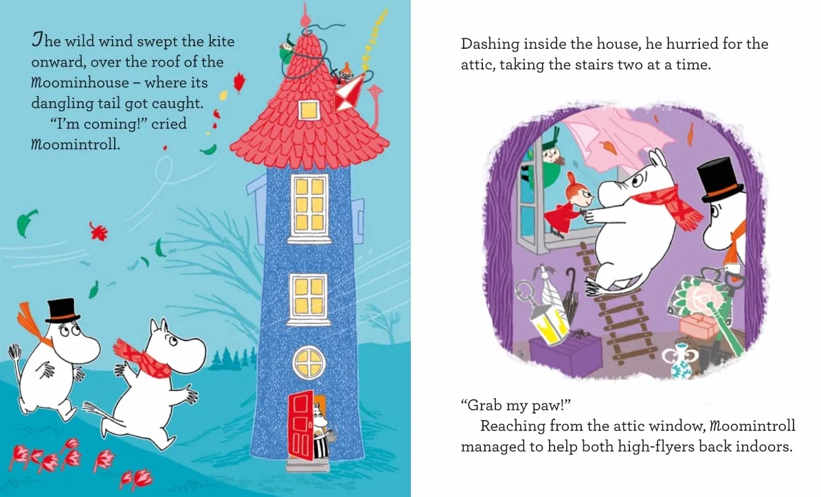 Moomin Little My and the Wild Wind