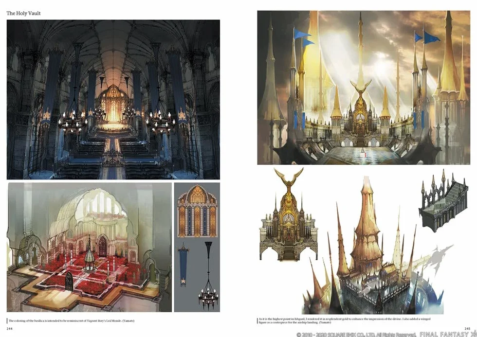 Final Fantasy XIV: Heavensward -- The Art of Ishgard -Stone and Steel-