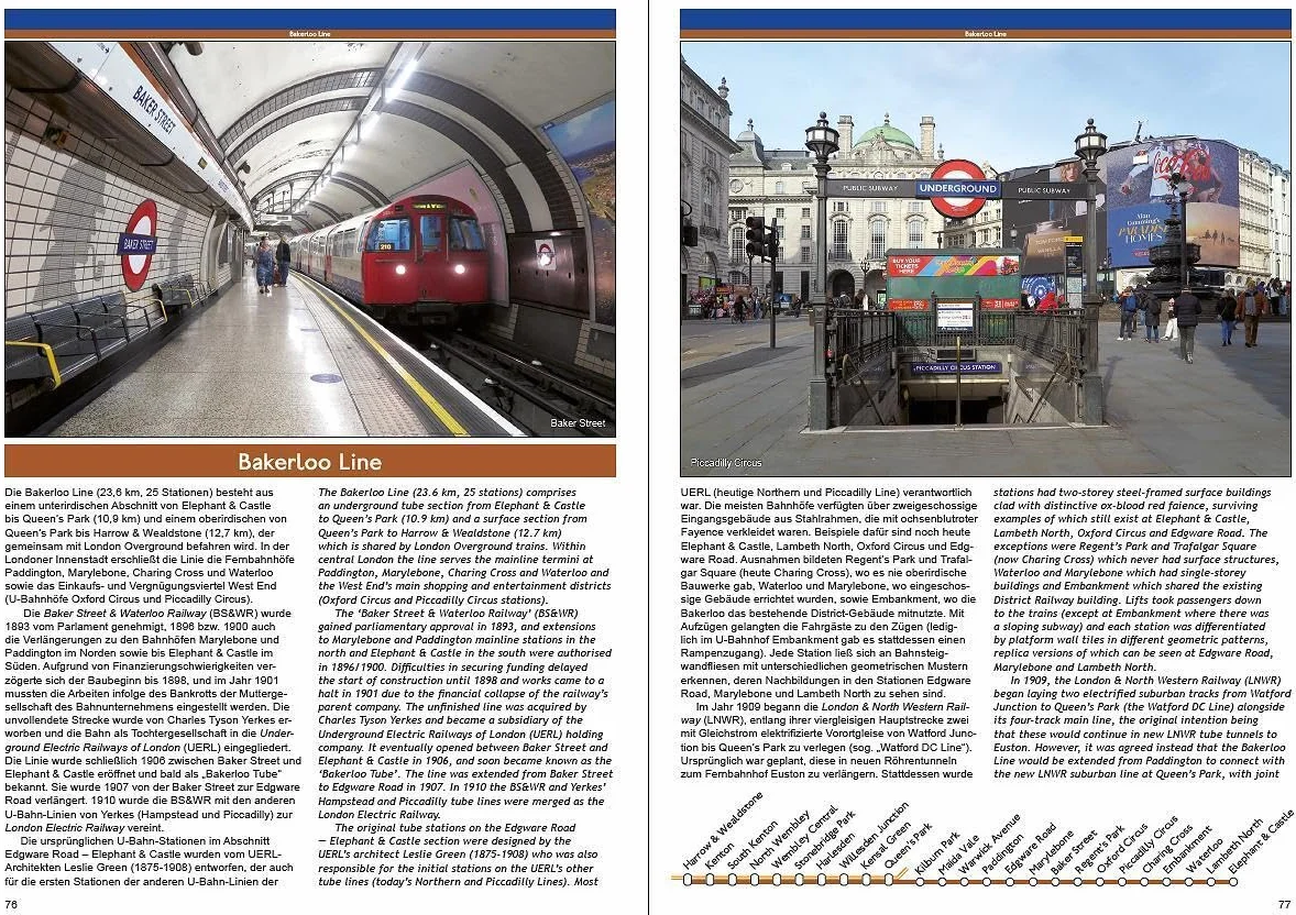 London Underground Album Vol. 2: Central, Waterloo & City, Bakerloo and Jubilee Lines
