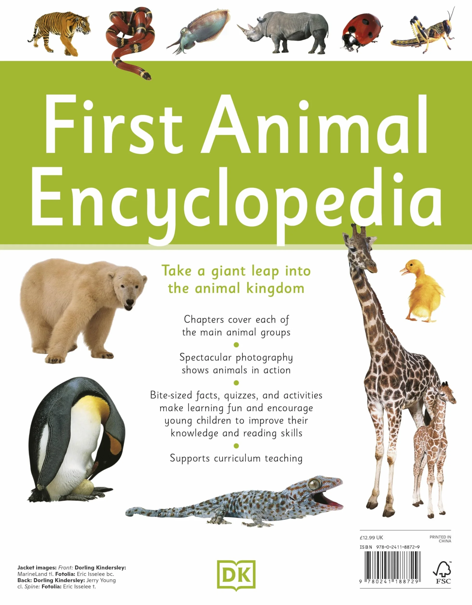 First Animal Encyclopedia: A First Reference Book for Children (DK First Reference)