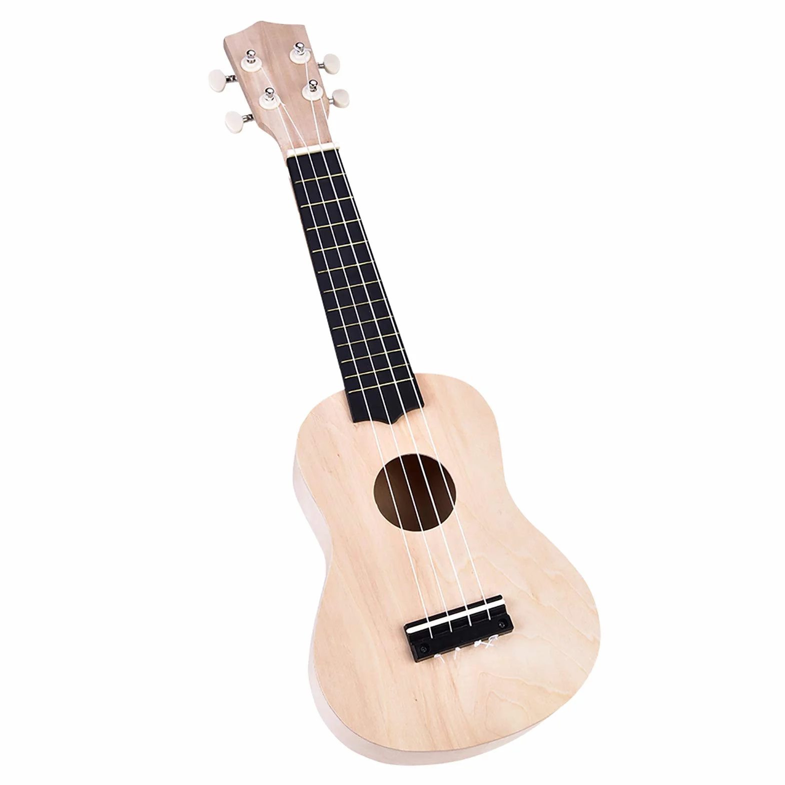 Zestaw do Ukulele DIY 4-strunowy Lipa Instrument Muzyczny dla Początkujących