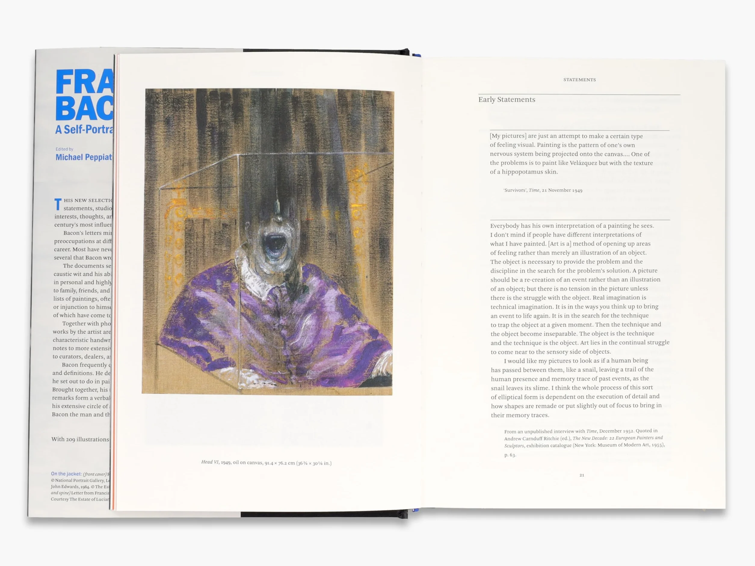 Francis Bacon: A Self-Portrait in Words /anglais