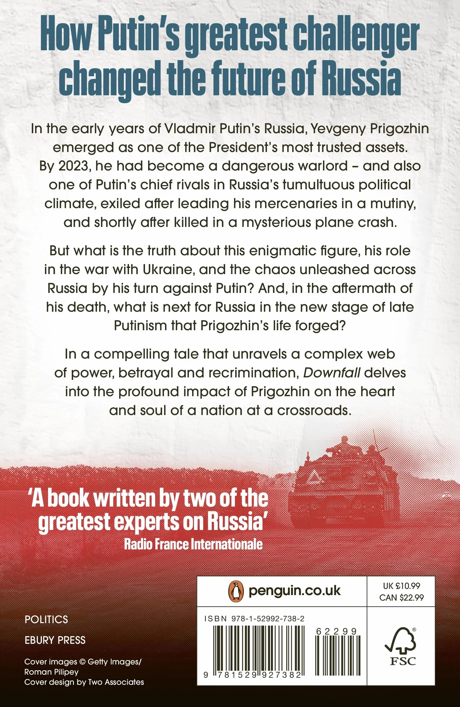 Downfall: Prigozhin, Putin, and the New Fight for the Future of Russia