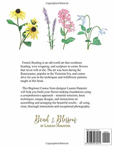 Learn French Beading: Beginner Course: Technique Reference and Practice Flower Patterns