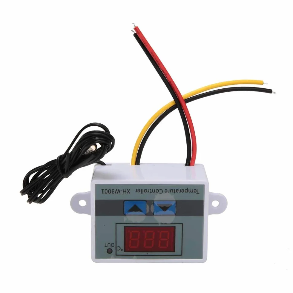 Cyfrowy regulator temperatury Xh-W3001 Regulator temperatury z wodoodporną sondą (110-220V/1500W)
