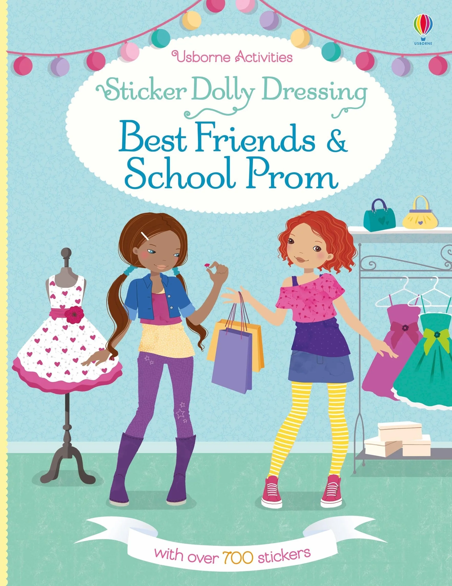 Sticker Dolly Dressing Best Friends and School Prom
