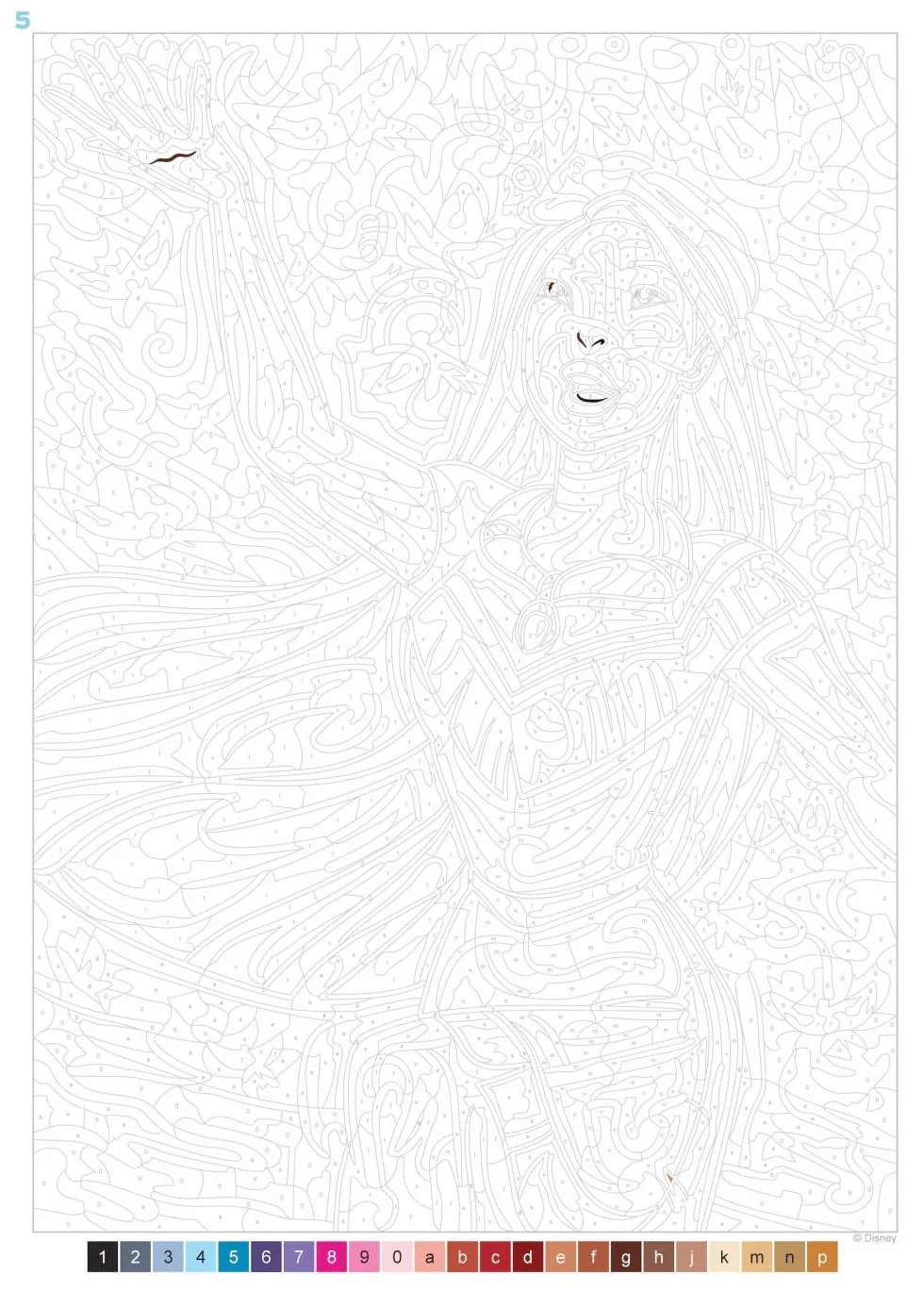 Principesse. Colori misteriosi. Disney Princess. Arteterapia. Libro da colorare per adulti. Ediz. illustrata