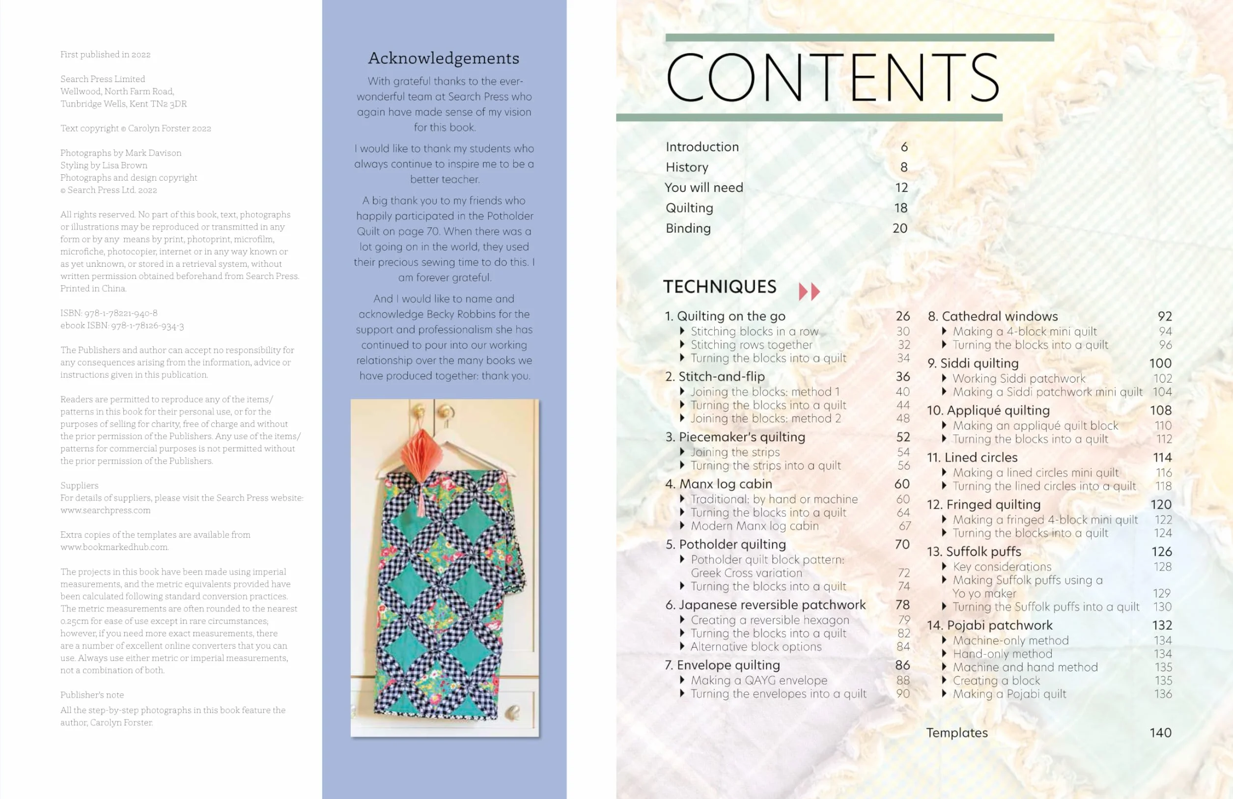 Quilt as You Go: A Practical Guide to 14 Techniques & Projects