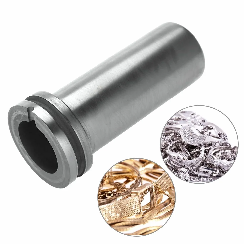 Grafitowy tygiel do topienia metalu złoto srebro 1 kg 2 kg 3 kg Karneol