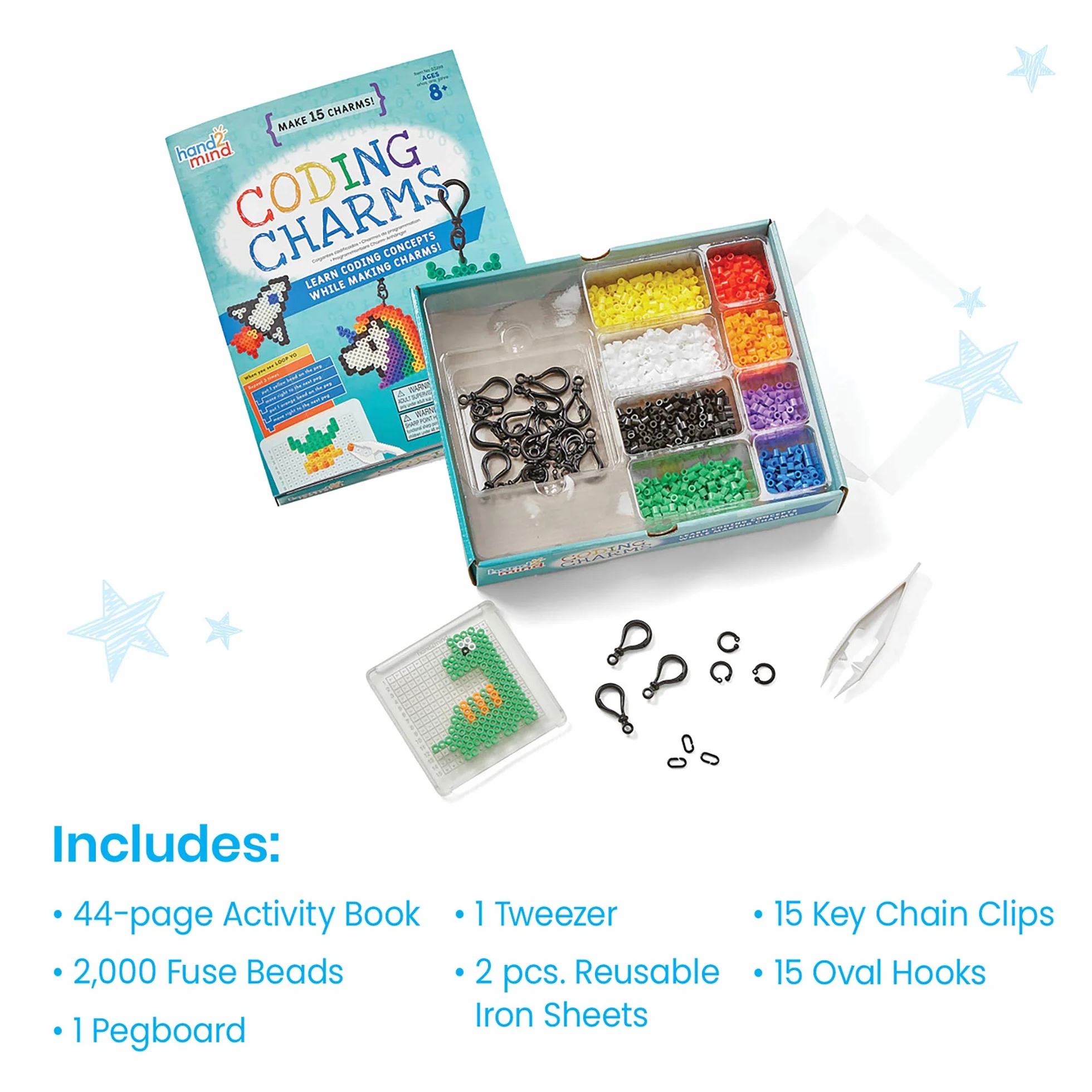 Learning Resources Kodowanie Charms wielokolorowe