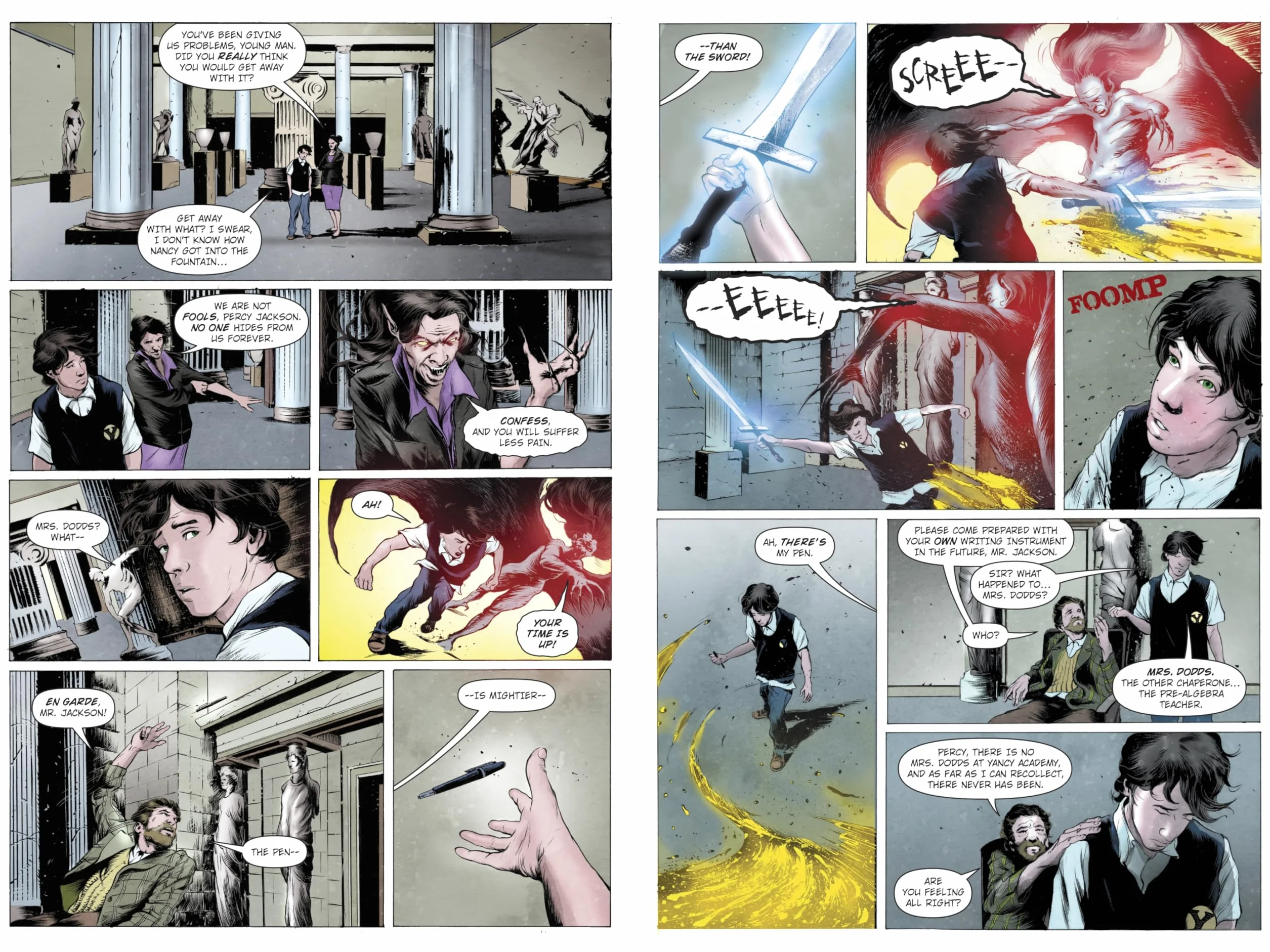 Percy Jackson and the Lightning Thief - The Graphic Novel (Book 1)
