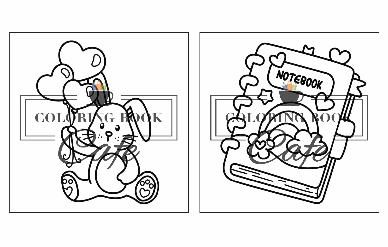 Cozy Love: Cute and Cozy Coloring Book for Adults & Teens with Easy and Bold Hygge-Inspired Designs