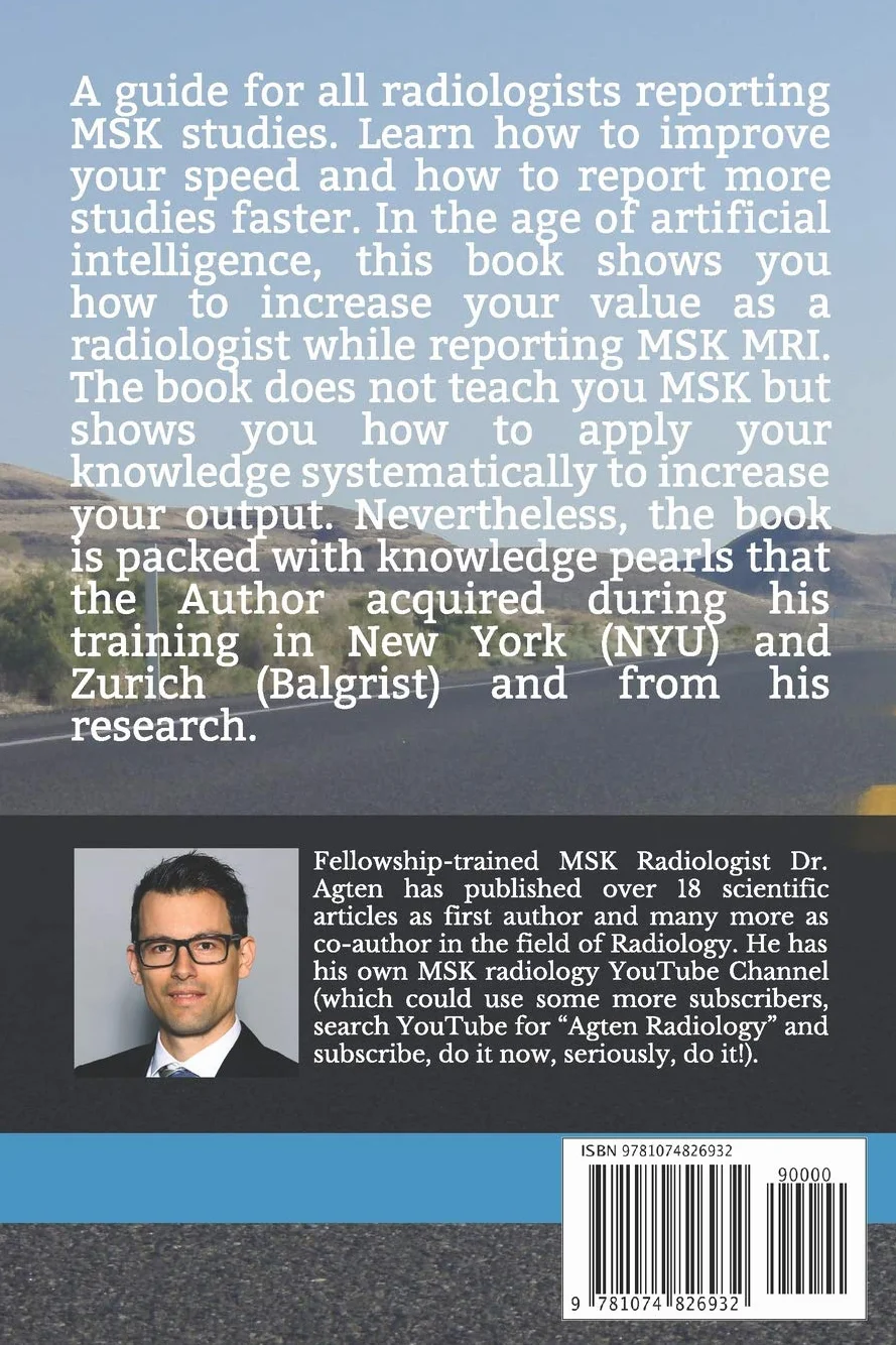 SPEED - MSK Radiology: How to report studies faster