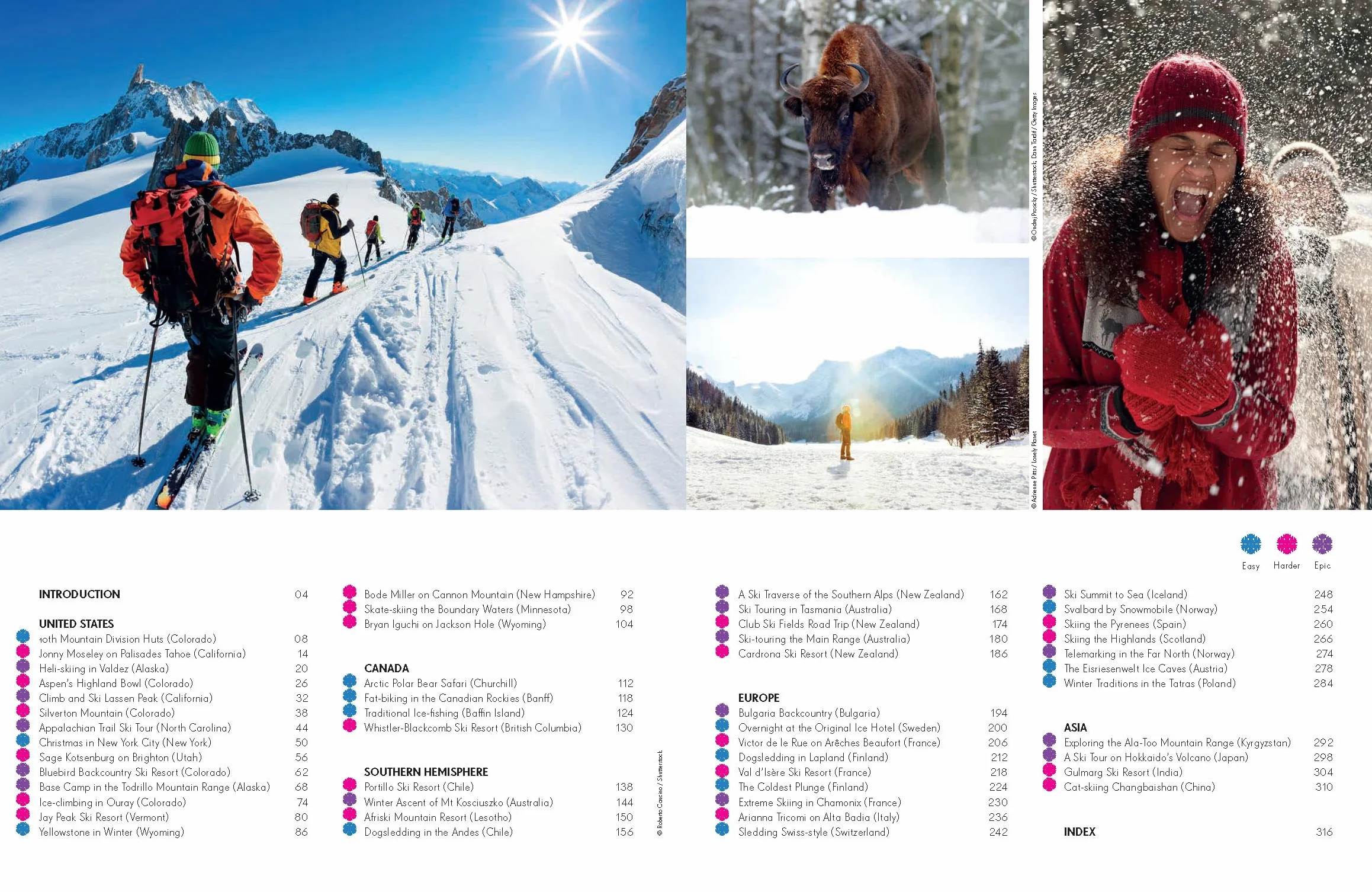 Epic Snow Adventures of the World 1ed - 200 Winter Adventures Across the Globe