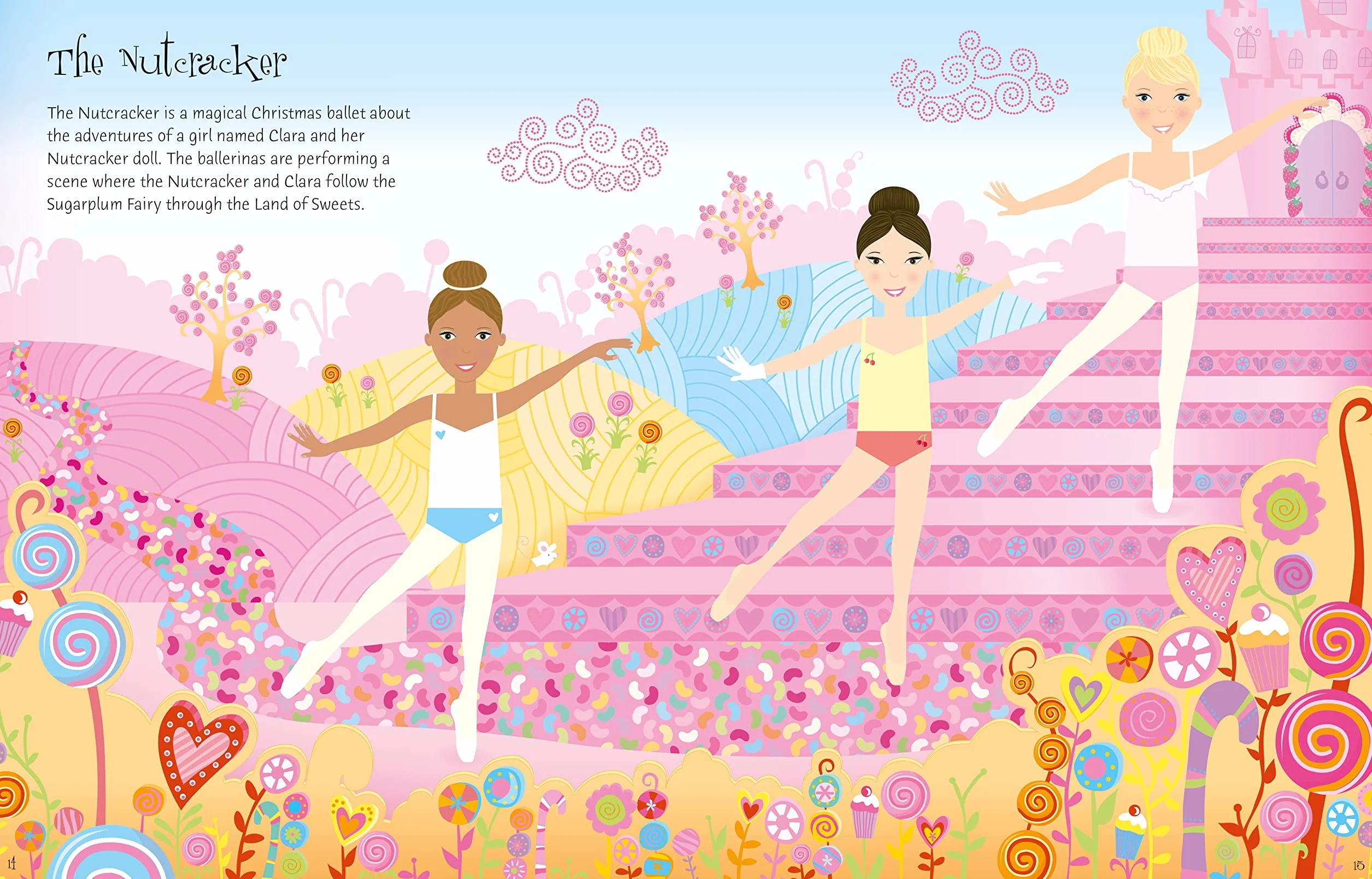 Sticker Dolly Dressing Ballerinas: 1