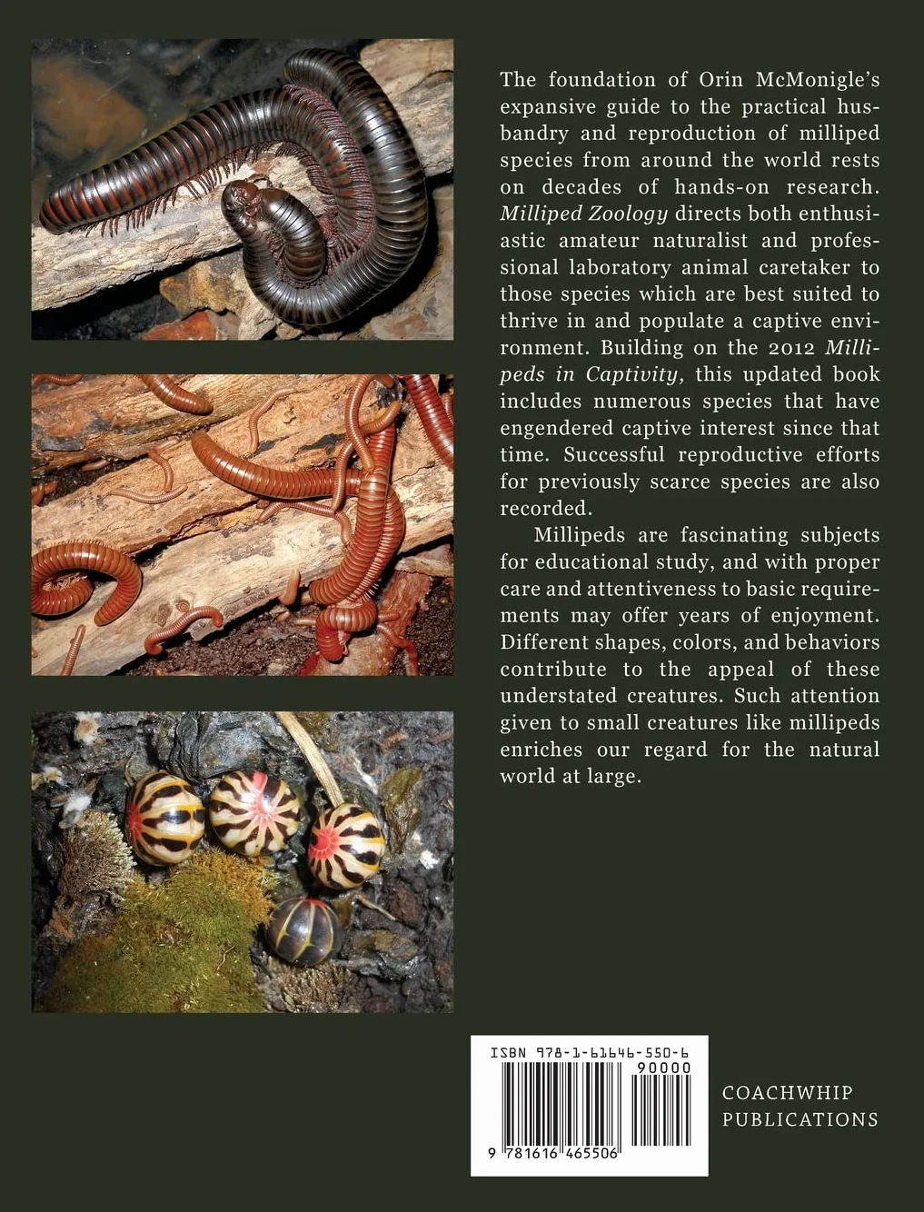 Milliped Zoology: Husbandry and Diversity of the Class Diplopoda