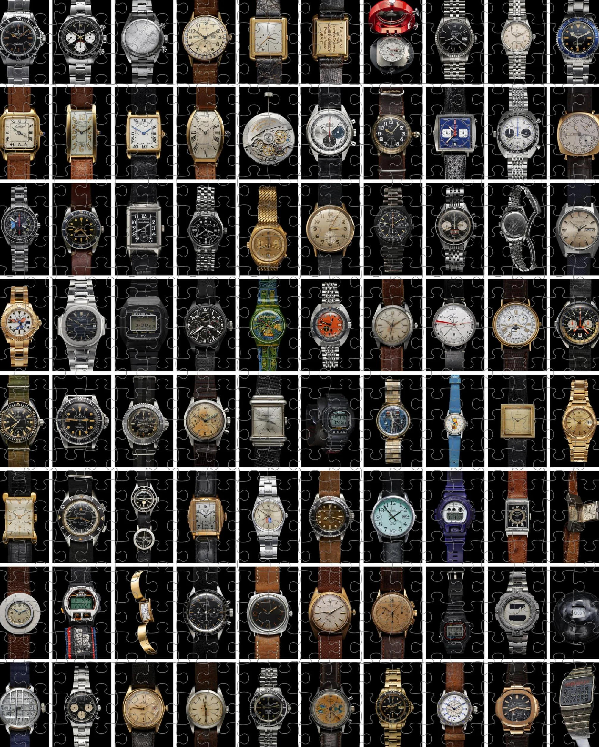 Iconic Watches 500-Piece Puzzle