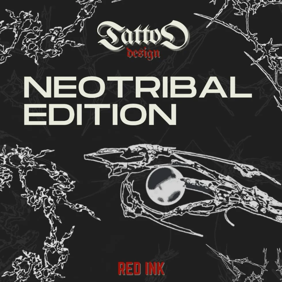 Neo Tribal Tattoo Design Book: Cybersigilism Art, 300+ Black & Gray Designs