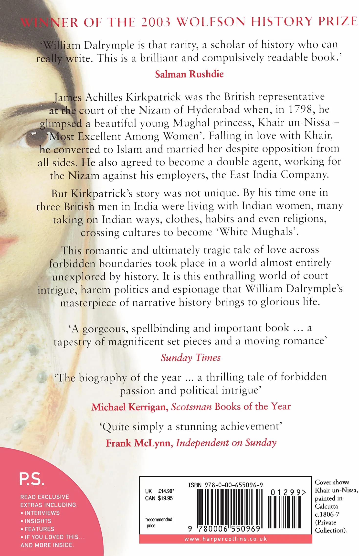 White Mughals: Love and Betrayal in 18th-century India
