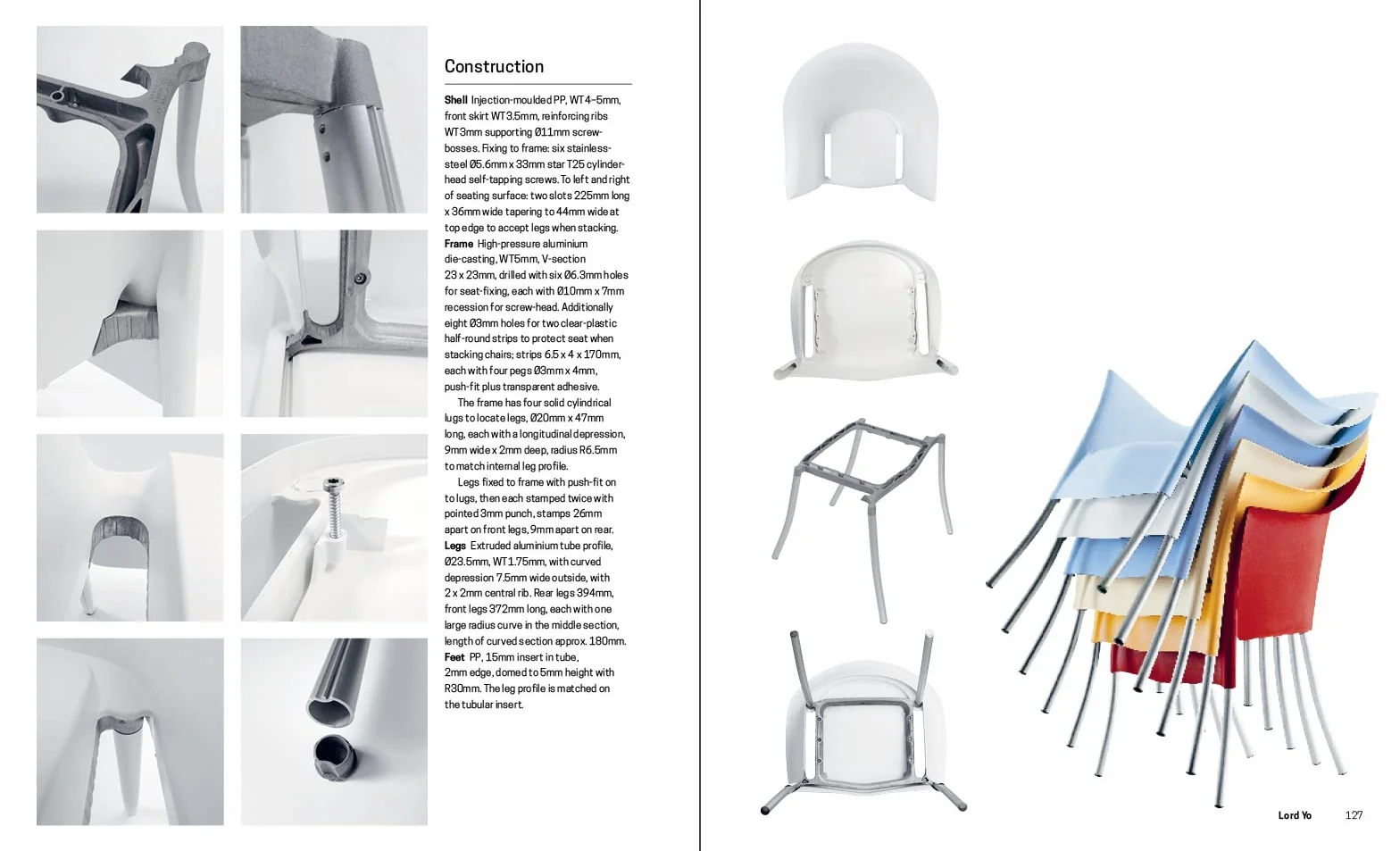 Chair Anatomy: Design and Construction 2nd ed