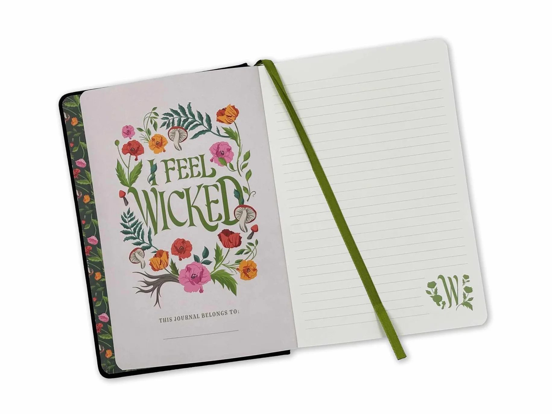 Wicked Embroidered Journal