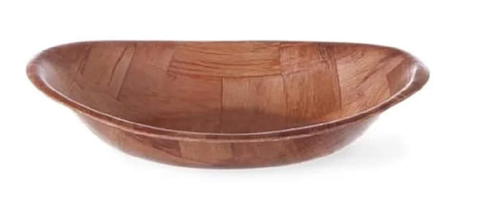 HENDI Koszyk drewniany - owalny 200x140mm