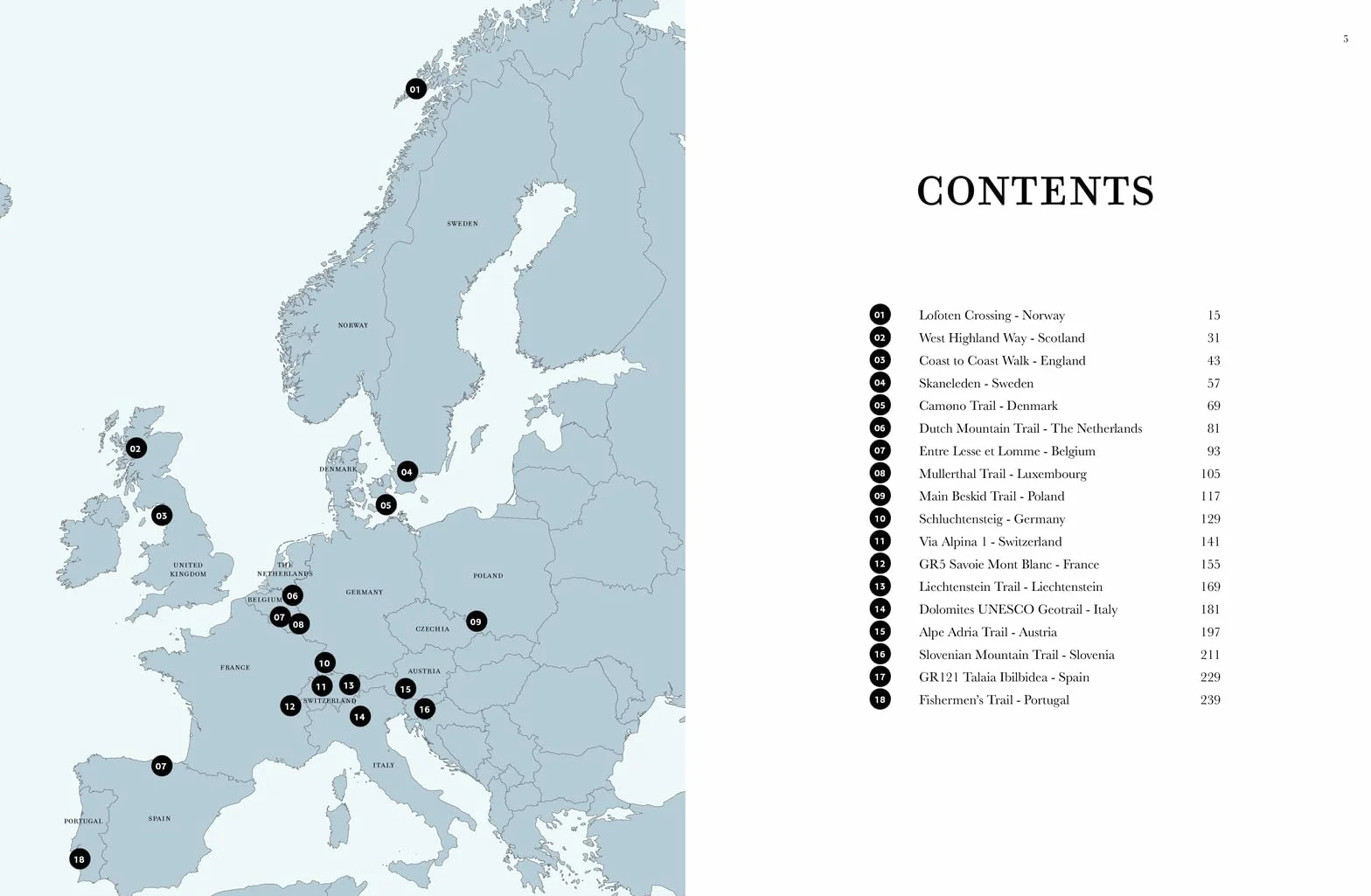 Hiking Trails: The Most Beautiful Long-Distance Hiking Trails in 18 European Countries