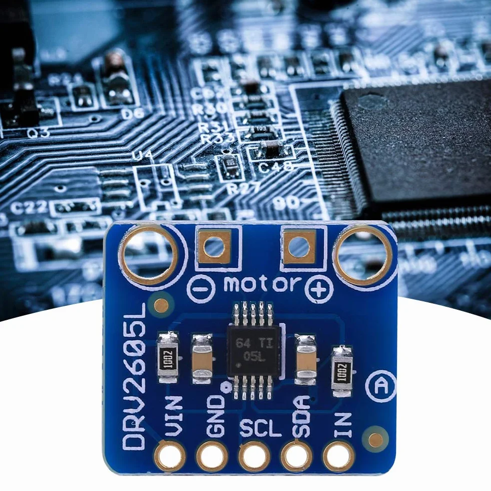 2 szt. Sterownik Haptic Silnika Wibracyjnego Wysokiej Jakości, Moduł DRV2605L z Ogólnymi Pinami Idealny dla Projektów DIY