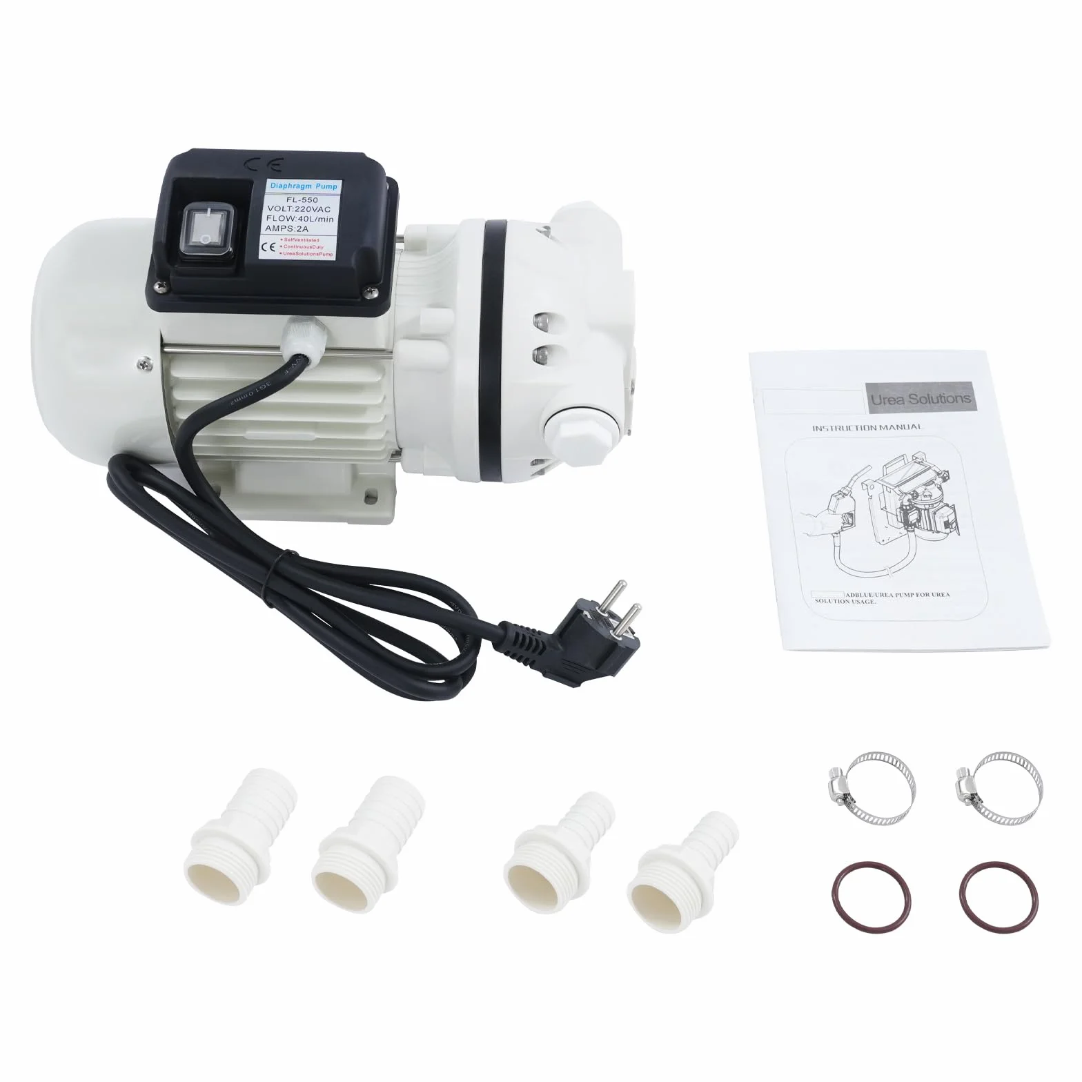 Pompa wodna membranowa 230 V 0,4 kW samozasysająca 34 l/min