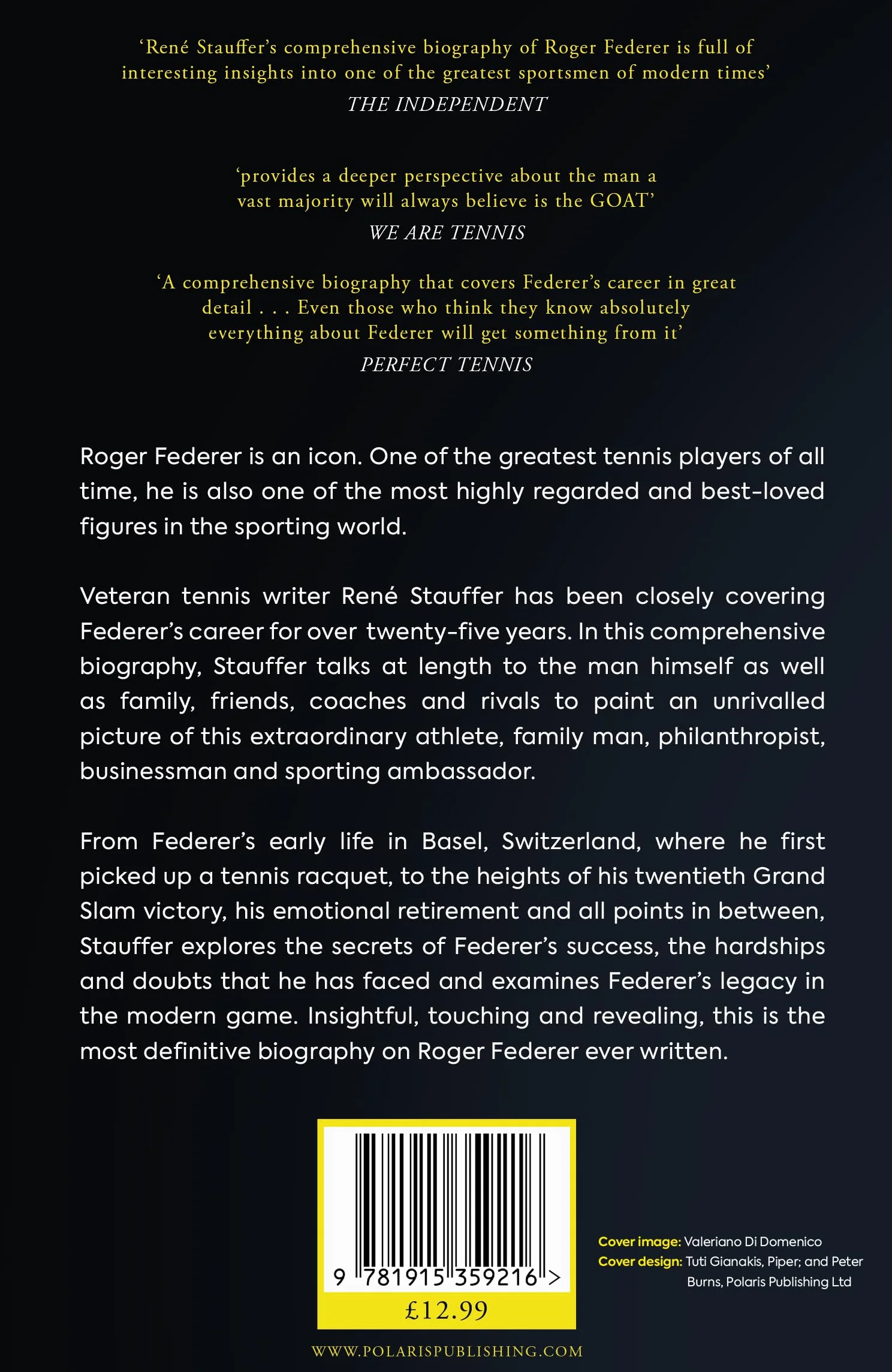 Roger Federer: The Biography