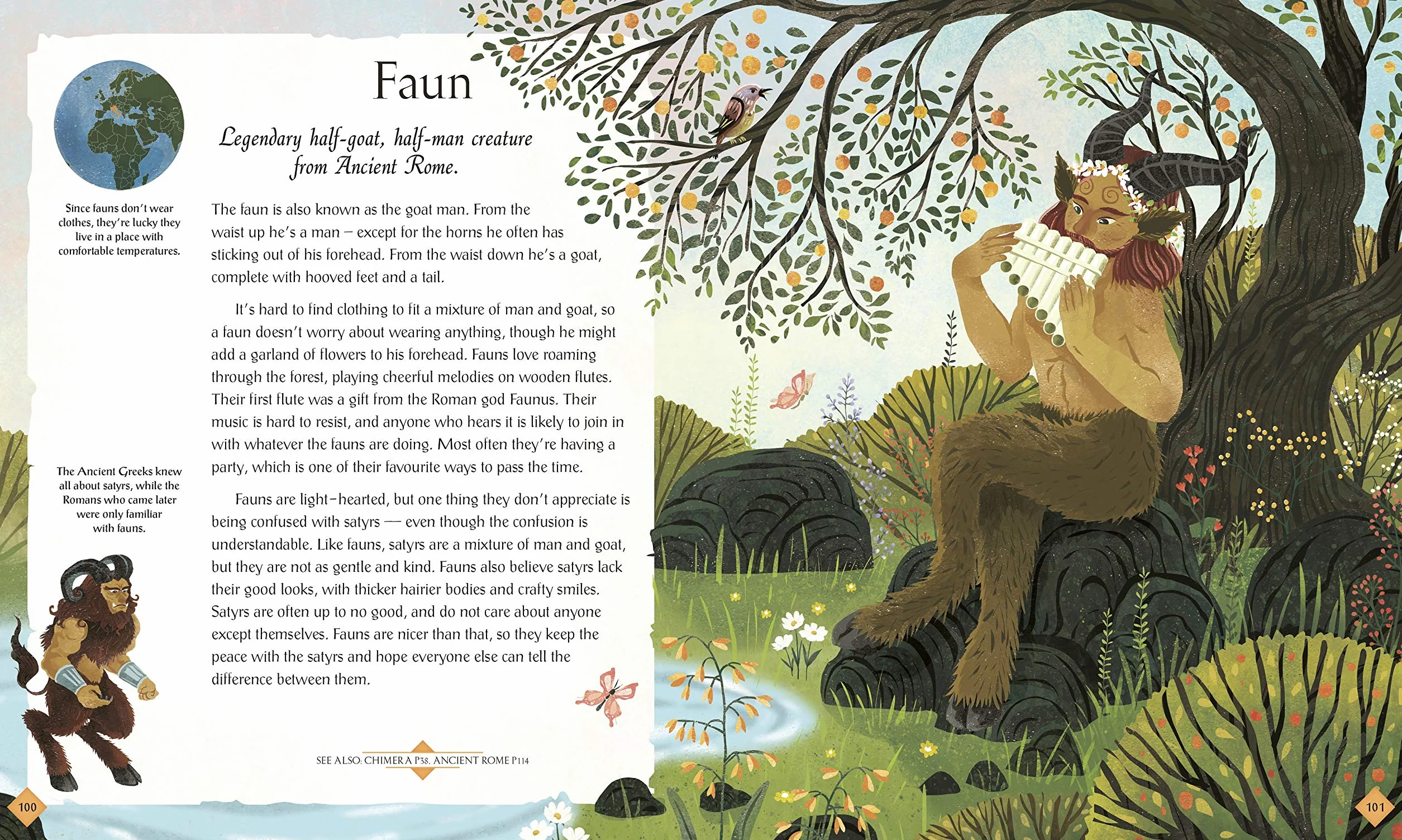 The Book of Mythical Beasts and Magical Creatures: Monsters, Fairies, Heroes, Tricksters